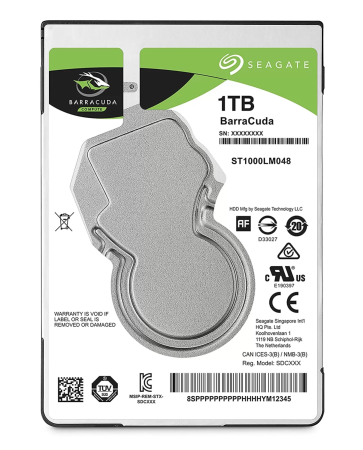 Seagate 1 TB Hard Disk  Sata Laptop
